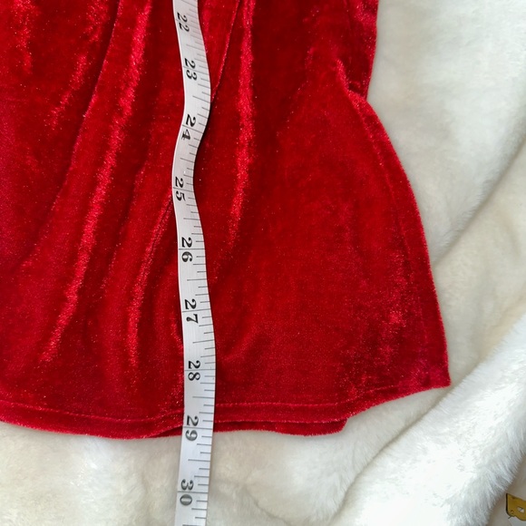Sears sleepwear women’s red Santa Babydoll set. New with tags. Size large - Picture 6 of 7